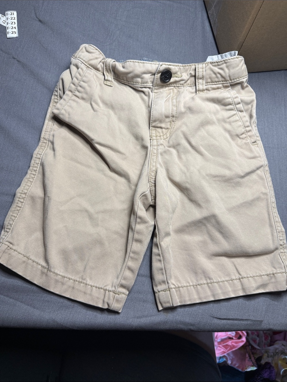 Kids Tan Cherokee Shorts - Casual Everyday Bottoms